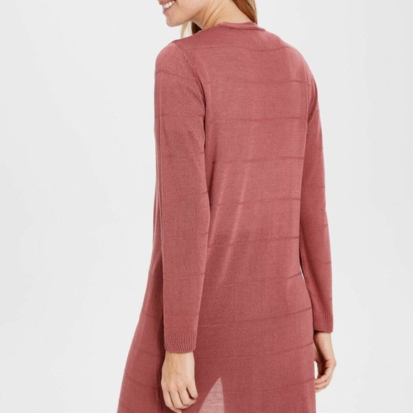 Long-Sleeve Open Cardigan - Picture 4 of 4